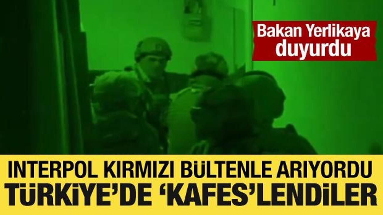 Interpol'ün kırmızı bültenle aradığı 56 şüpheli yakalandı