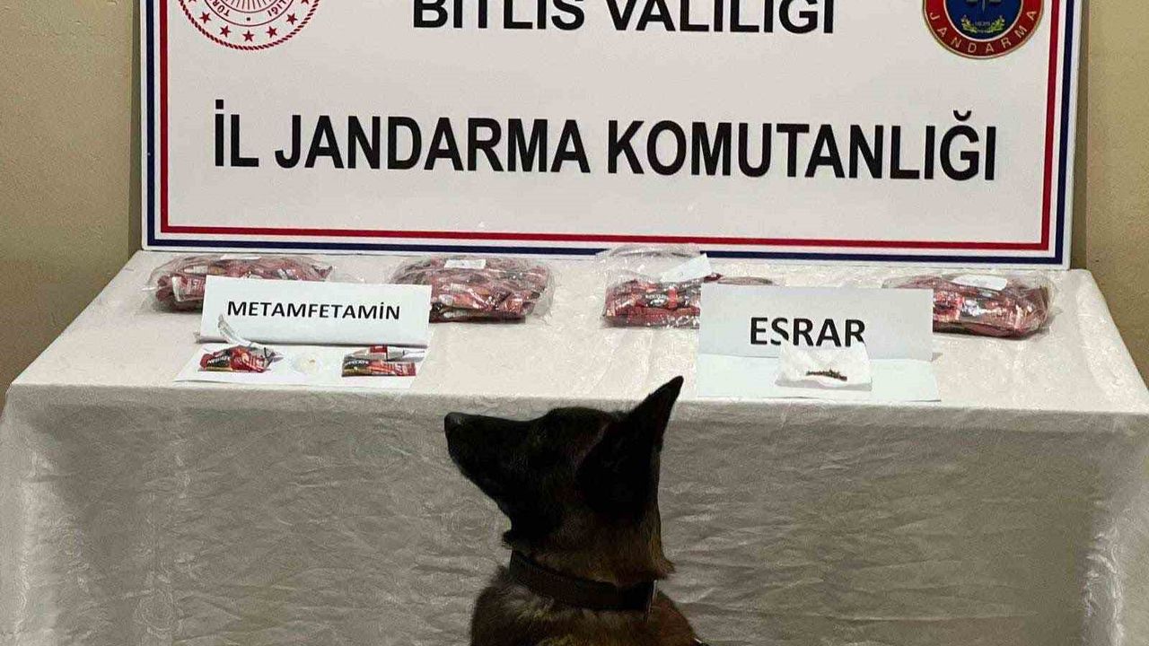 Bitlis’te uyuşturucu operasyonu