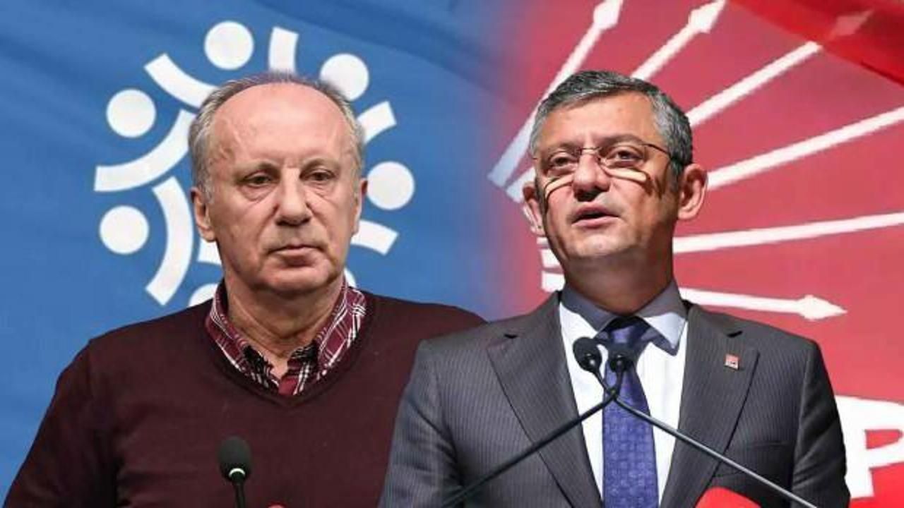 Muharrem İnce'den Özgür Özel'e şiirli gönderme: 'Ben diyorum ilke, o diyor ilçe'