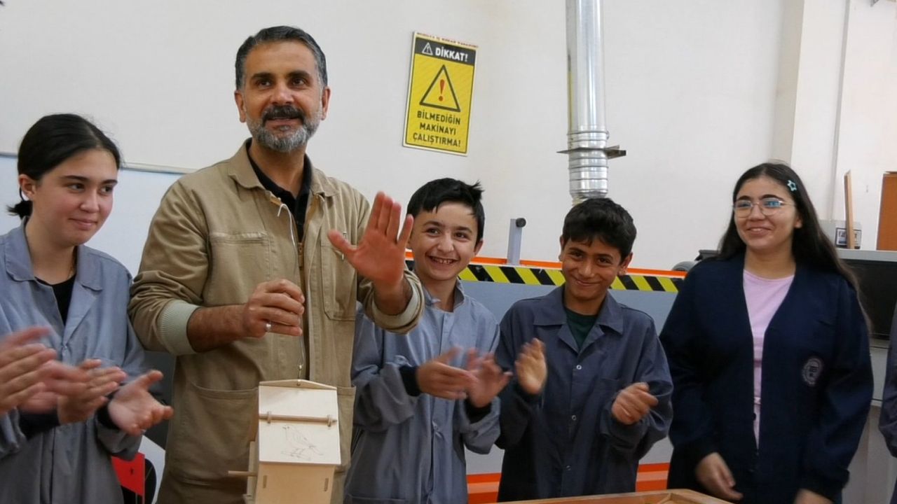 "Zanaat Atölyeleri" yarıyıl tatilinde de öğrencilere kapılarını açtı