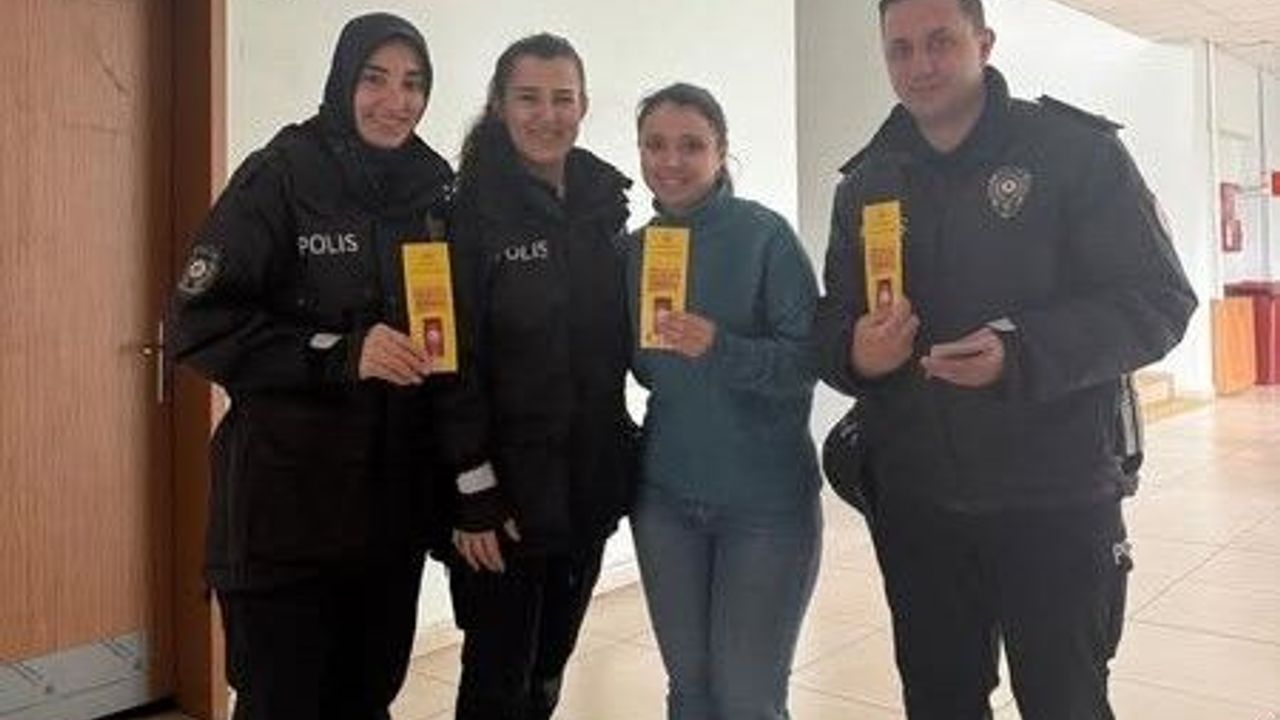 Polis'ten KADES bilgilendirmesi