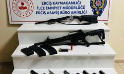 Van'da 5 adet ruhsatsız tabanca ve 2 adet yivsiz av tüfeği ele geçirildi