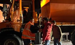 Van Karabet Geçidi’nde kar yağışı etkili oldu