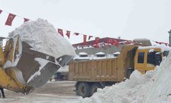 Başkale’de kış sert geçiyor