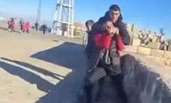 Akran zorbalığı kameraya yansıdı