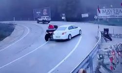 Bursa Uludağ yolu buz pistine döndü