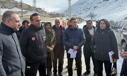 Başkale Esenyamaç’ta sel sonrası inceleme yapıldı