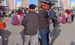 Adana'da kadınlar sokak ortasında kavga etti