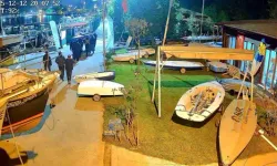 Yelken kulübüne kaçak tekne operasyonu