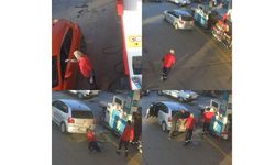 İstasyonda Tehlikeli Anlar: Pompa Takılı Aracı Çalışan Son Anda Durdurdu