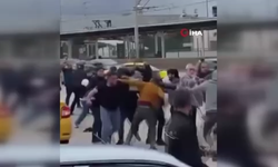 Bursa’da savaşı andıran kavga kameraya yansıdı
