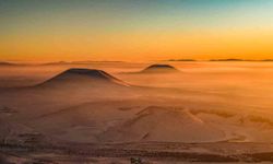 Dünyanın nazar boncuğu Meke Gölü’nde mest eden manzara