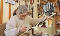 İlçenin ilk kadın baston ustası dualarla son yolculuğuna uğurlandı