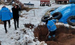 Gürpınar’da su arızalarına müdahale