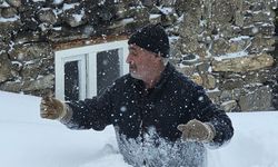 Van’ın Bahçesaray ilçesi kara gömüldü