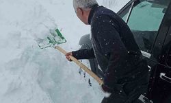 Van Bahçesaray’da Çığ Faciası Saniyelerle Atlatıldı