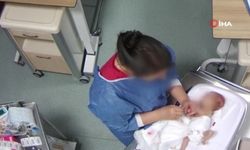 Bebeğe şiddet olayında hemşire emniyete giderek teslim oldu