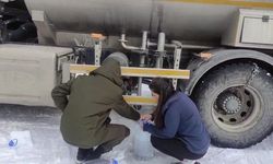 Van’da dondurucu soğukta su krizi: 50 ev susuz kaldı