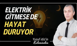 Elektrik Gitmese de Hayat Duruyor