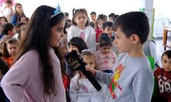 Van’da gazeteciler miniklerle buluştu