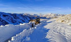 Van’da 8 ilçede 133 yerleşim yerinin yolu kapalı