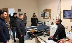 Kaymakam Bulut yeni yıla görev başındakilerle girdi