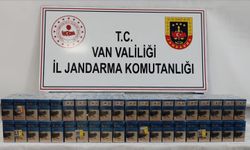 Van’da kaçak sigara operasyonu