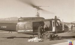 Çaldıran depreminin 50’nci yılında jandarmadan tarihi helikopter paylaşımı