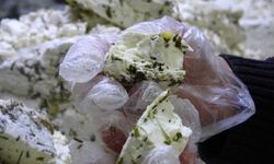 Van’da sofraların vazgeçilmezi otlu peynir hediyelik olarak da alınıyor