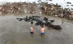 Eksi 25 derecede kaplıca keyfi