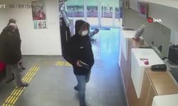 Fatih’teki banka soygunu kamerada