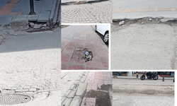 Van’ın kırık kaldırımları yaşamı zorlaştırıyor: Vatandaş tepkili