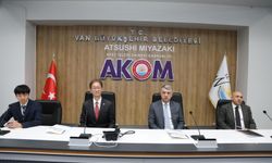 Japonya Büyükelçisi Tamura Masami Van AKOM’u ziyaret etti