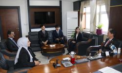 Japon Heyet, Edremit Belediyesi’ni Ziyaret Etti