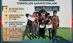 Gürpınarlı öğrenciler atletizmde büyük başarı elde etti