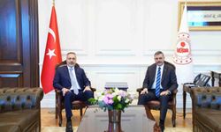 Hakan Fidan’dan Bakan Çiftçi’ye tebrik ziyareti