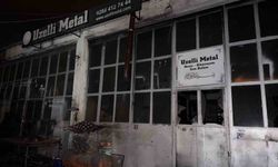 Demirci dükkanında patlama: 1 ölü