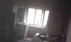 Van’ın Tuşba ilçesinde ev yangını