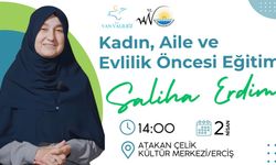 Yazar Saliha Erdim Ercişlilerle buluşuyor