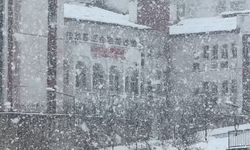 Hakkari'de eğitime kar engeli