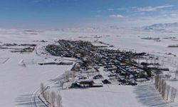 Van’da karla gelen güzellik