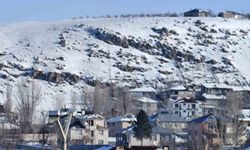 Erciş’te nisan ayında kar yağışı