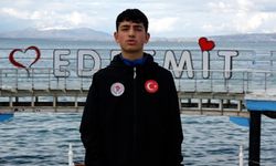 Edremitli Genç Boksör Kurtay Şipal, Gençlik Olimpiyatları'na Katılacak