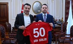 Vanspor Başkanı Temel’den Adalet Bakanı Gürlek’e ziyaret