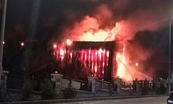 Ankara’da fabrika yangını