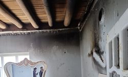 Van'da ev yangını maddi hasara yol açtı