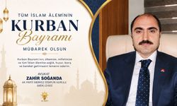 MDK Üyesi Avukat Zahir Soğanda'dan Bayram Mesajı
