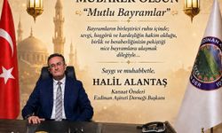 Kanaat Önderi Ezdinan Aşireti Derneği Başkanı Halil Alantaş'tan Kurban Bayramı mesajı