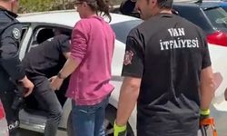 Van’da araçta mahsur kalan çocuk kurtarıldı