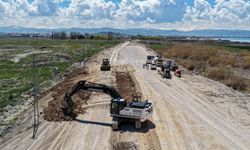 Van Gölü Sahil Yolu’nun son etabında çalışmalar sürüyor